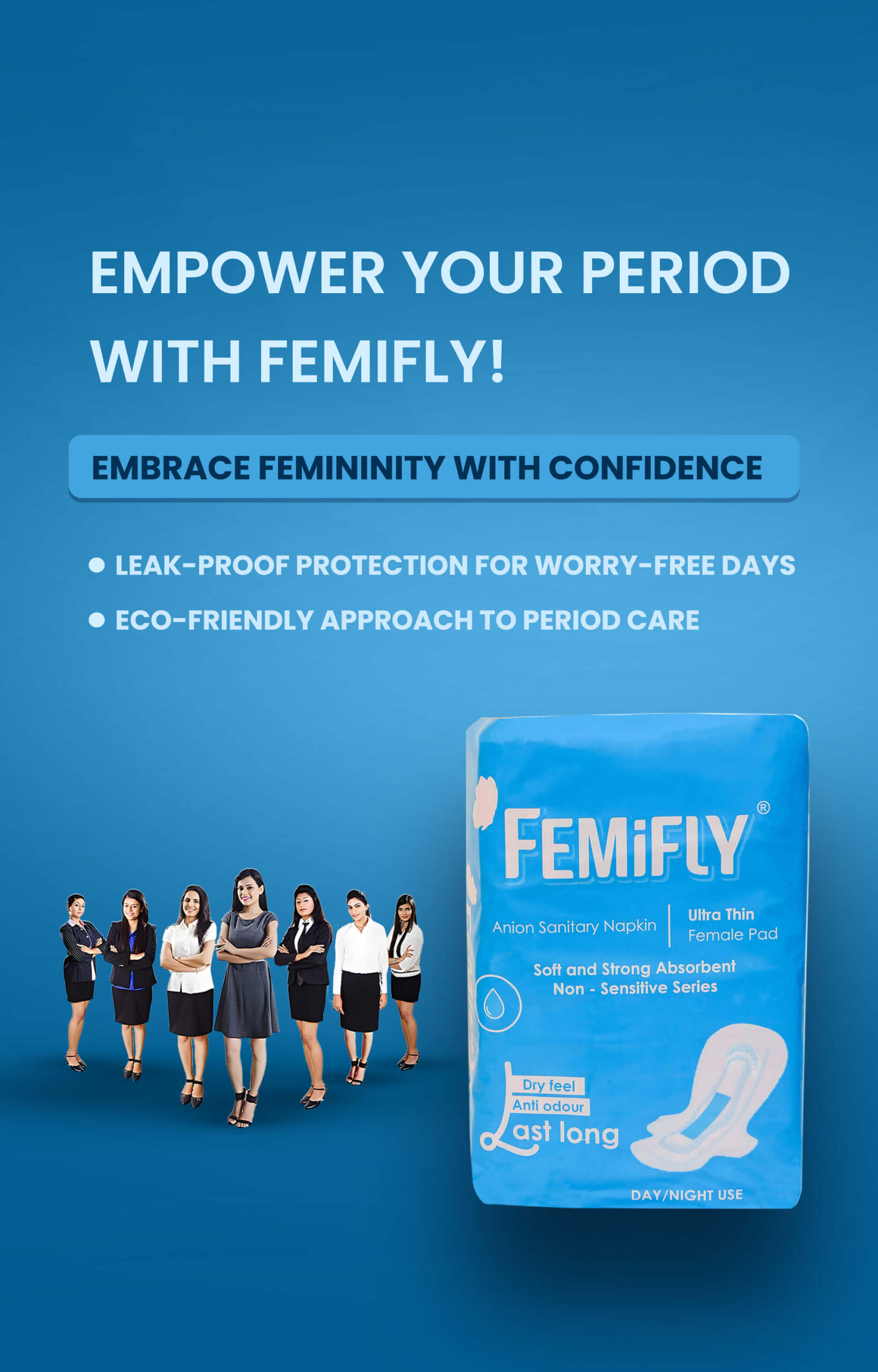 Femifly – Anion Sanitary Napkins